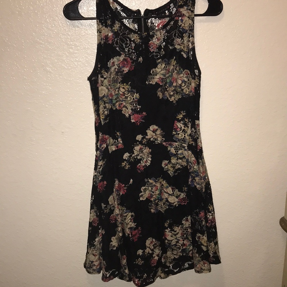 Lace floral summer dress